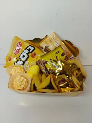 משלוח מנות  פורים צהוב