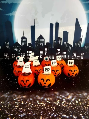 קינוחי כוסות מעוצבים - Halloween